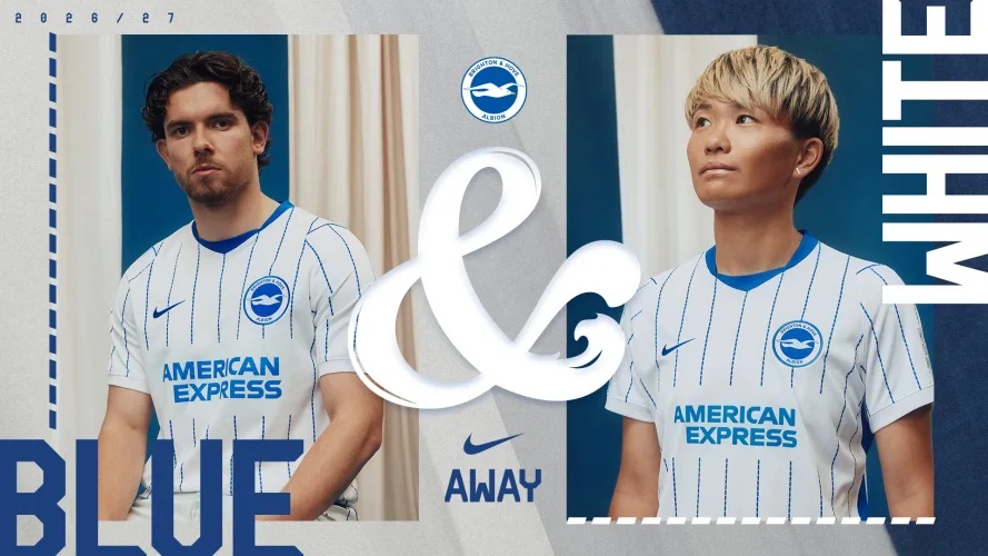 camisas do brighton 2026-2027 nike