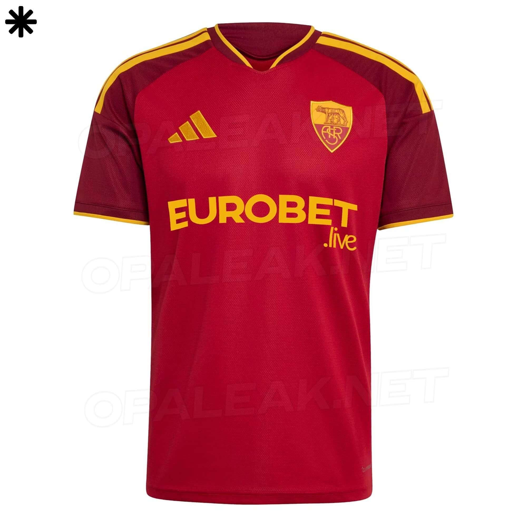Camisa titular da AS Roma 2026-2027 adidas