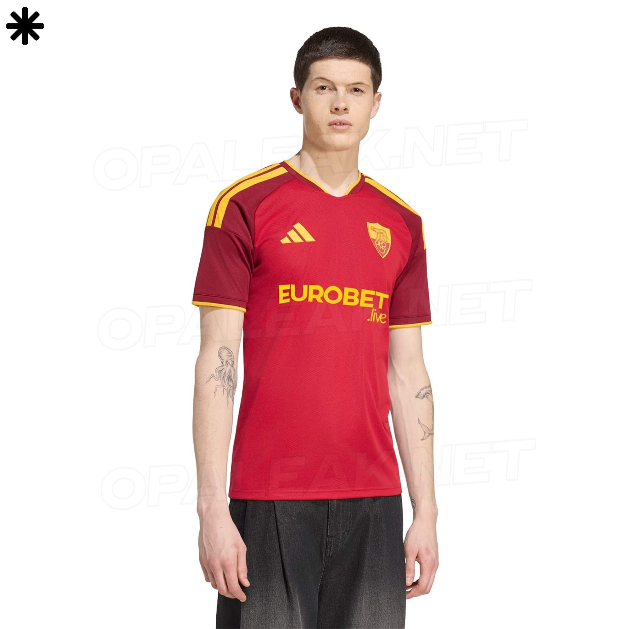 Camisa titular da AS Roma 2026-2027 adidas