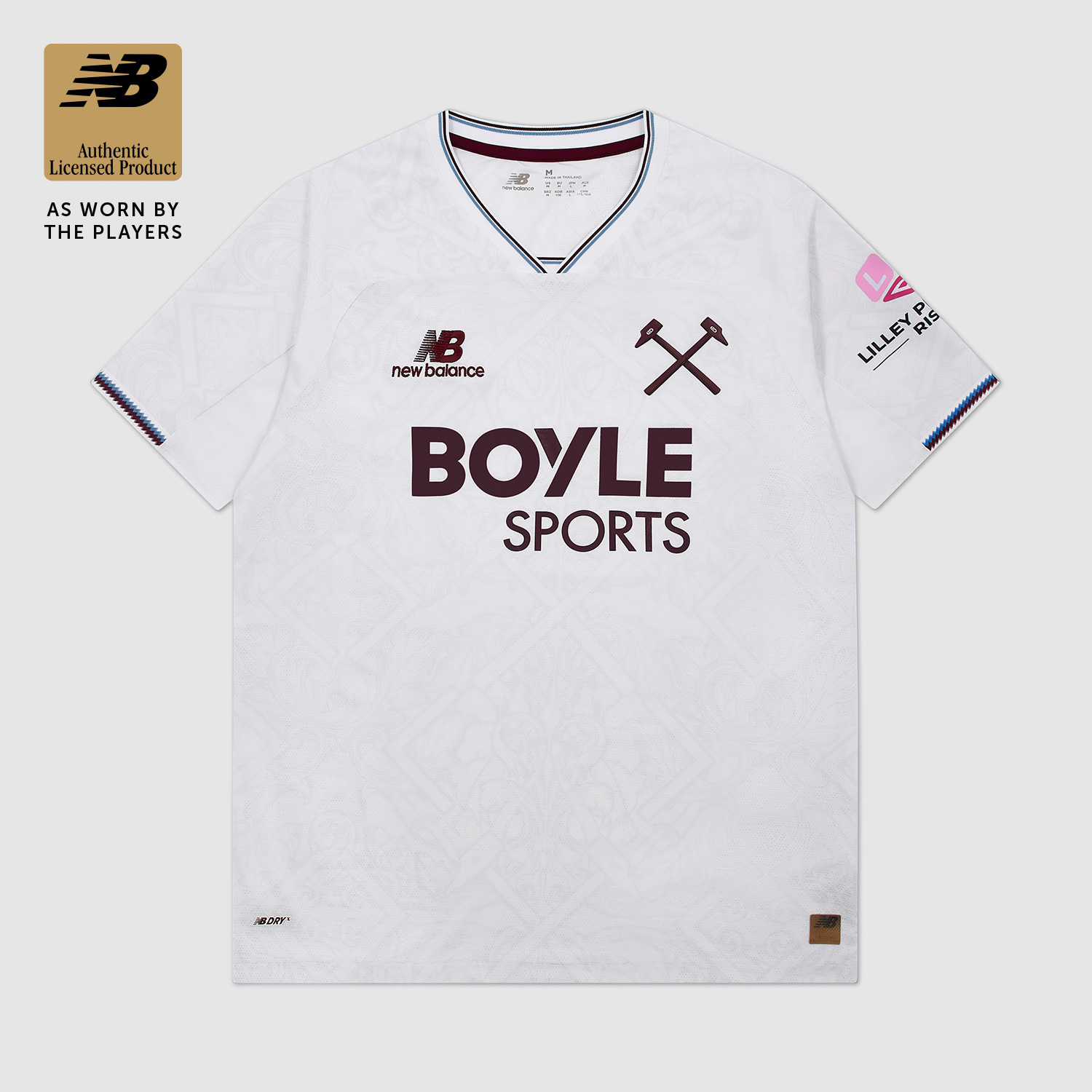 Camisa reserva do West Ham 2026-2027 New Balance