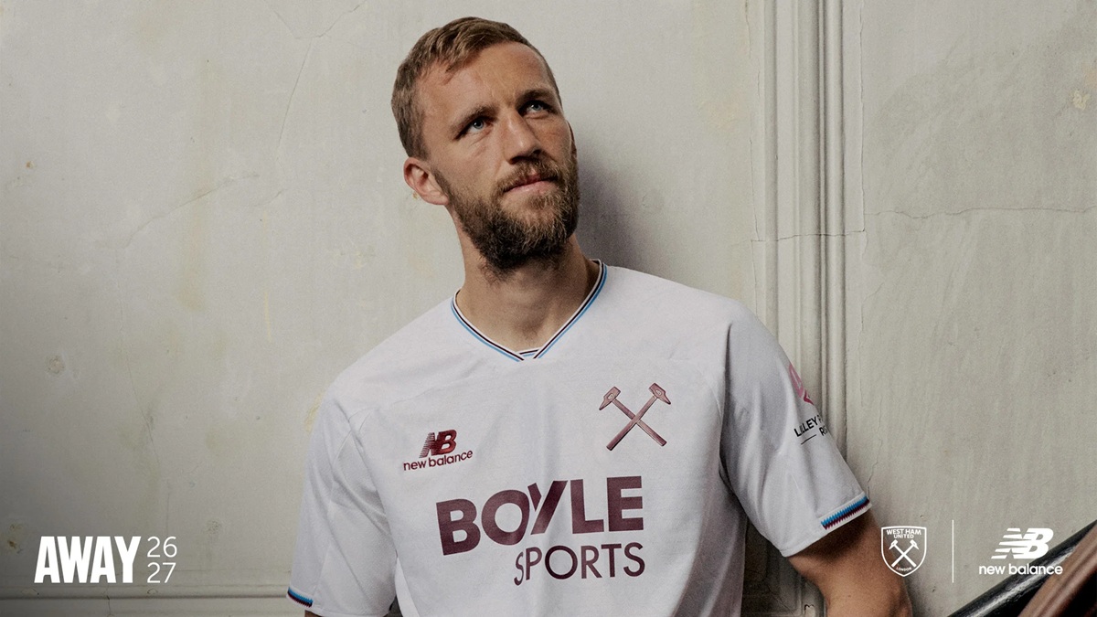Camisa reserva do West Ham 2026-2027 New Balance