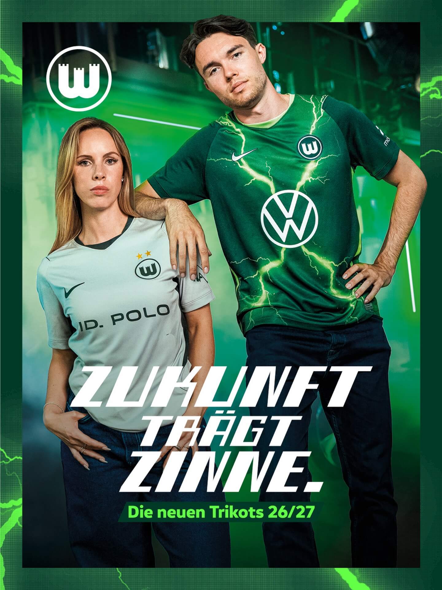 Camisas do Wolfsburg 2026-2027 Nike