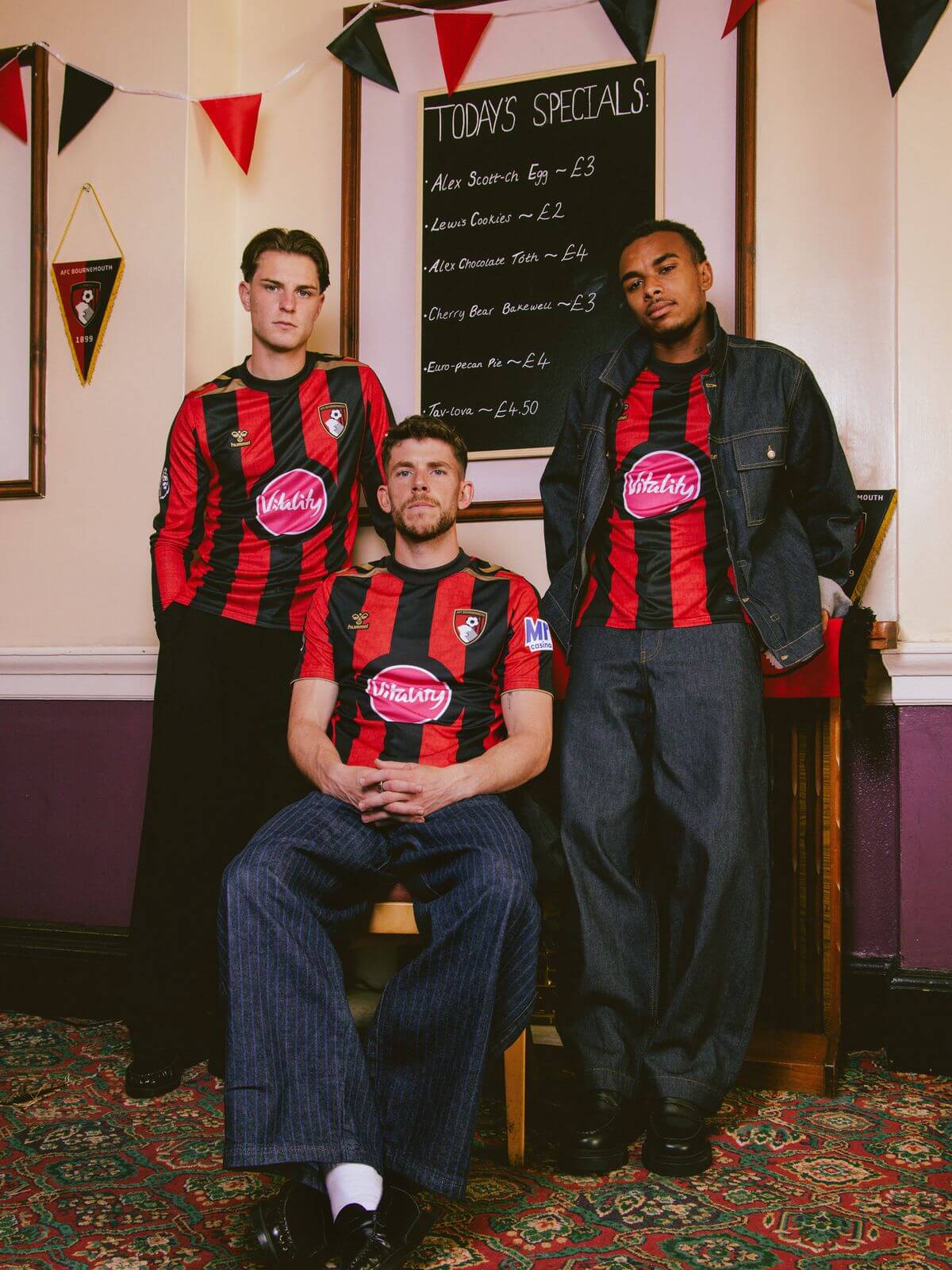 Camisa titular do Bournemouth 2026-2027 Hummel