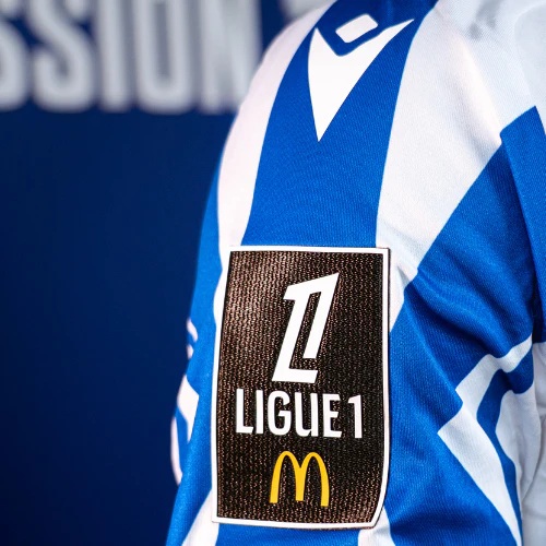 Camisa titular do Auxerre 2026-2027 Macron