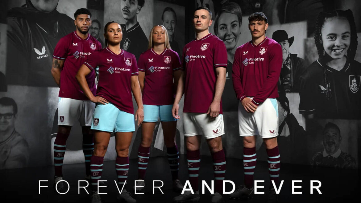Camisa titular do Burnley 2026-2027 Castore
