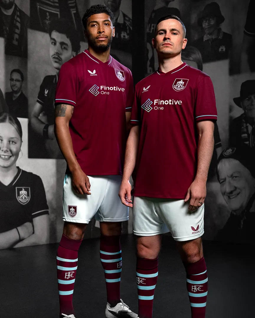 Camisa titular do Burnley 2026-2027 Castore