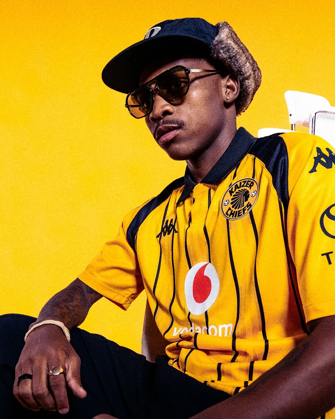 Camisas do Kaizer Chiefs 2026-2027 Kappa Home kit