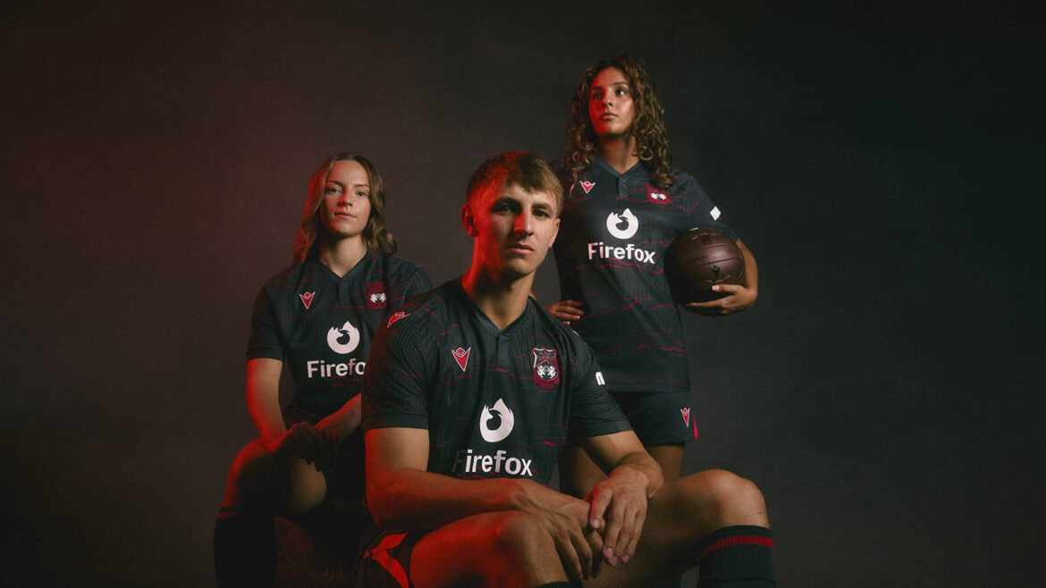 Camisa reserva do Wrexham 2026-2027 Macron