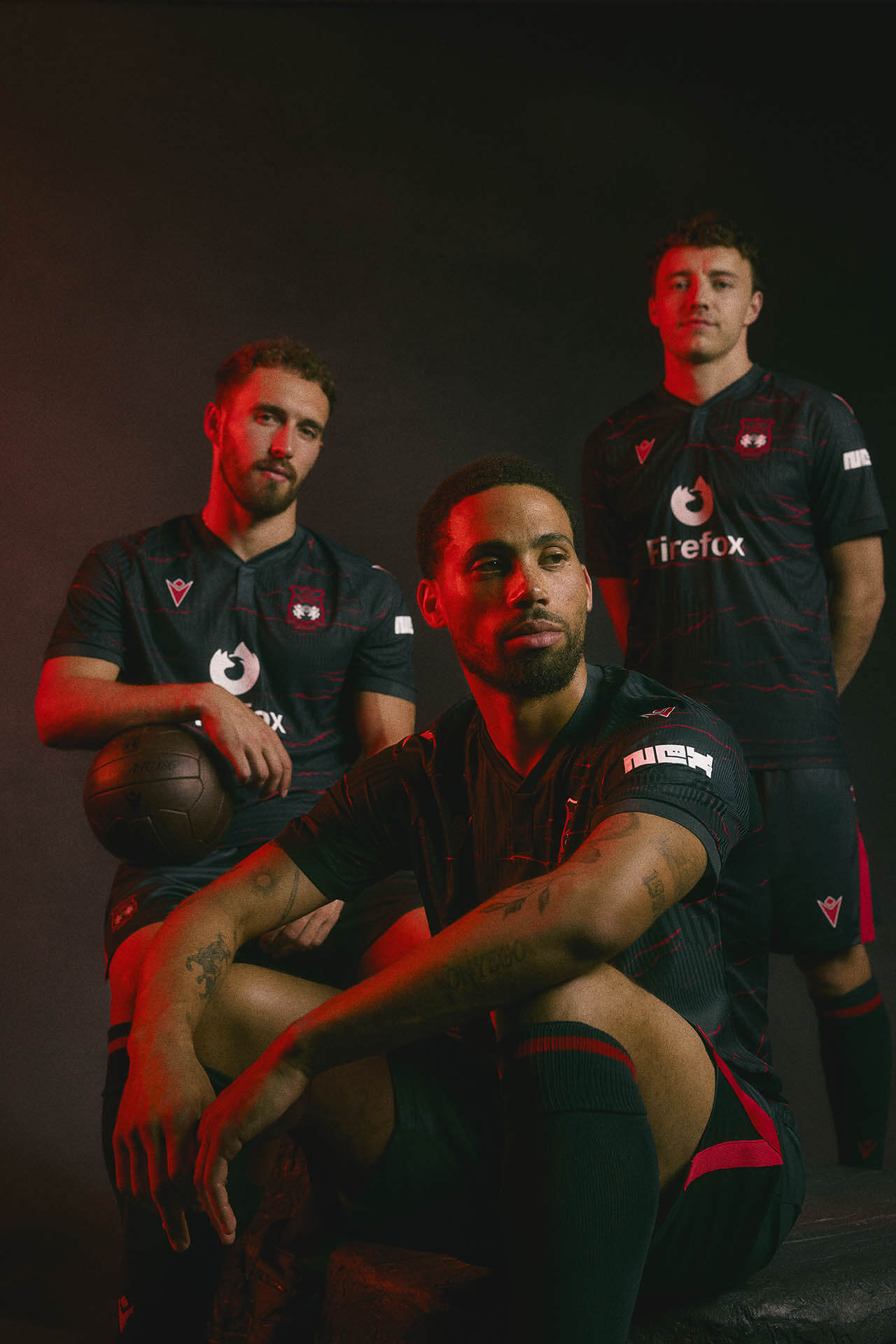 Camisa reserva do Wrexham 2026-2027 Macron