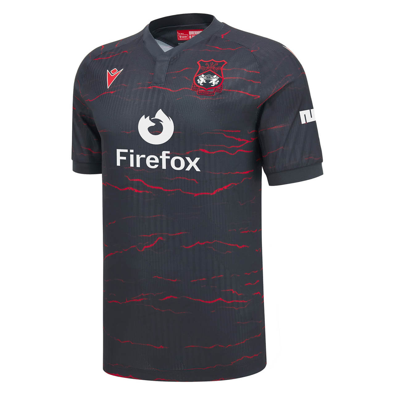 Camisa reserva do Wrexham 2026-2027 Macron