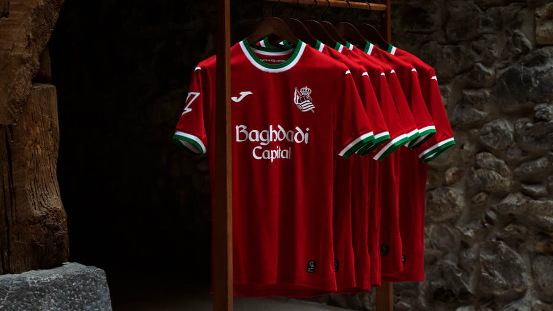 Terceira camisa da Real Sociedad 2026-2027 JOMA