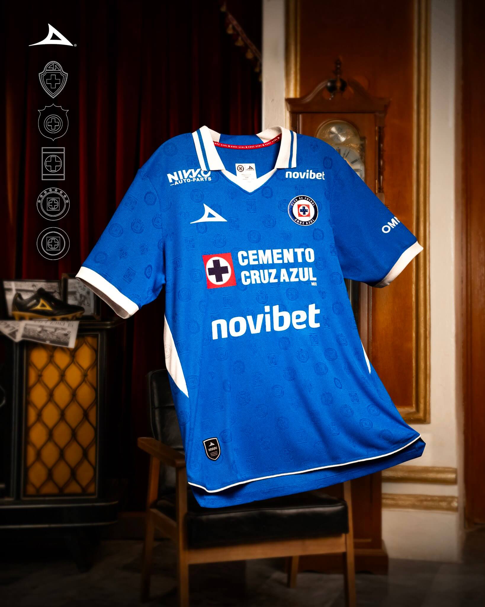 Camisas do Cruz Azul 2026-2027 Pirma