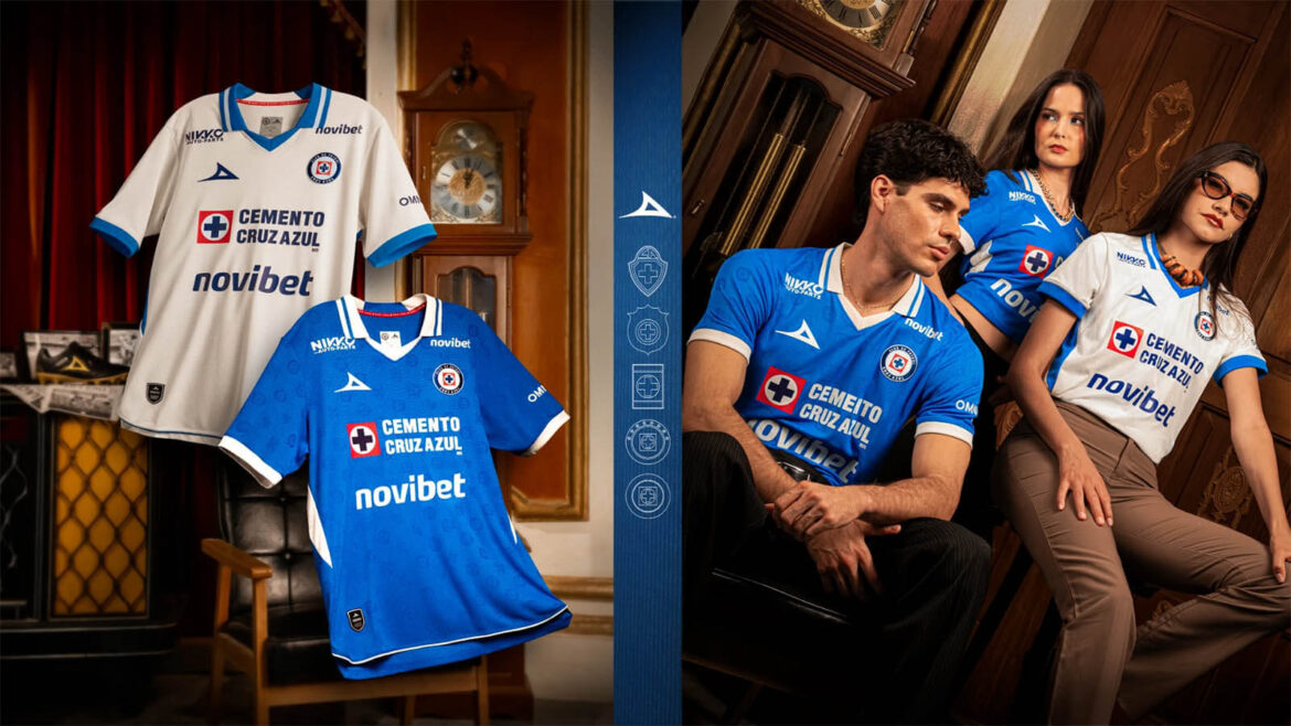 Camisas do Cruz Azul 2026-2027 Pirma
