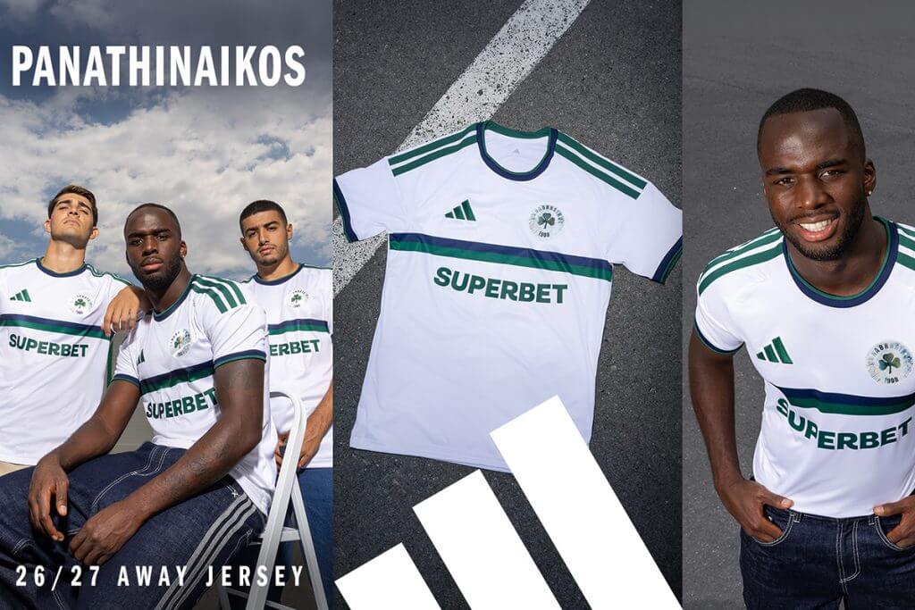camisas do panathinaikos 2026-2027 adidas