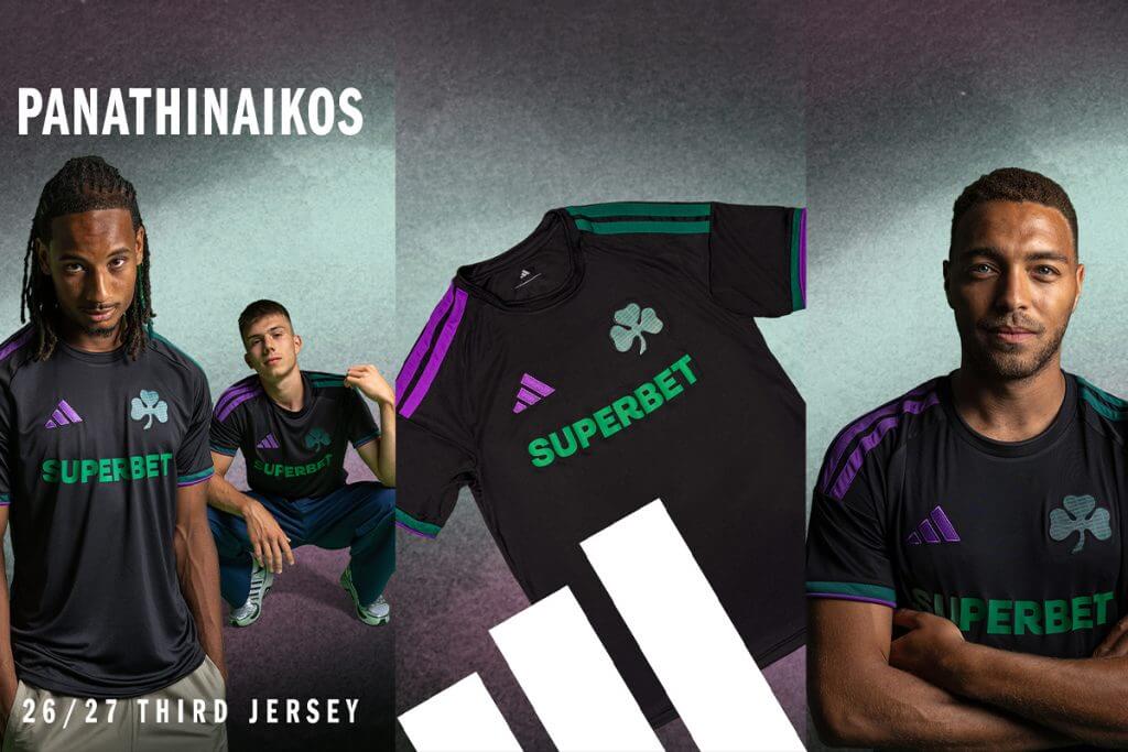 camisas do panathinaikos 2026-2027 adidas