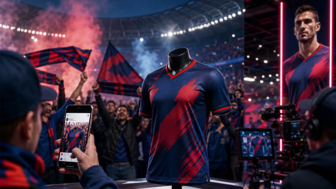 Camisas de futebol e marketing