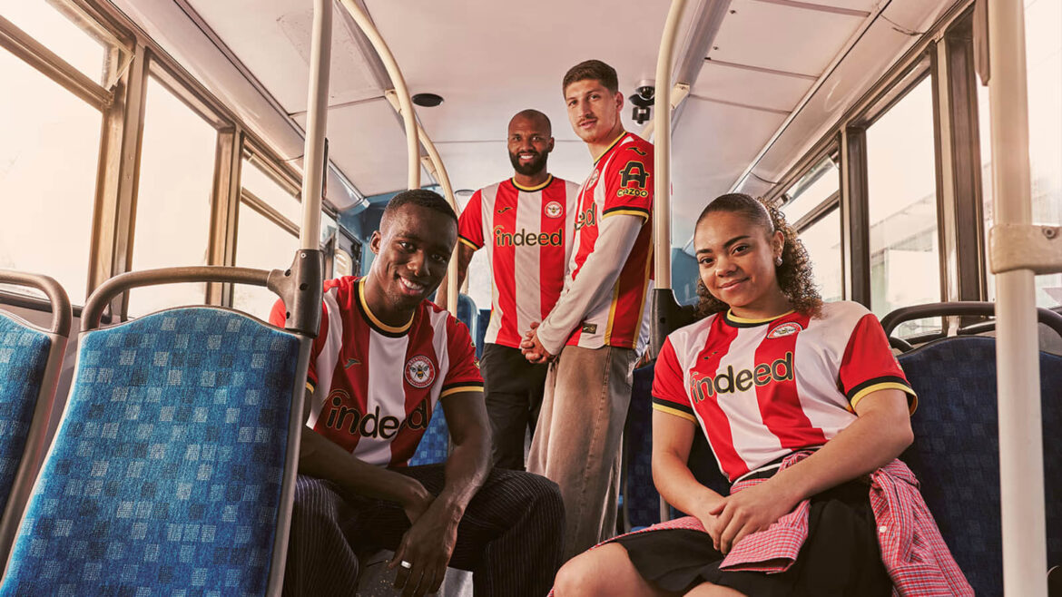 Camisa titular do Brentford FC 2026-2027 JOMA