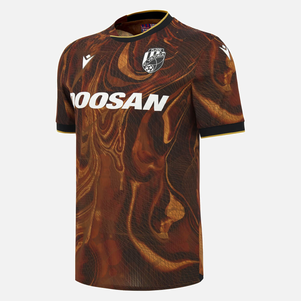 Camisa reserva do Viktoria Plzen 2026-2027 Macron