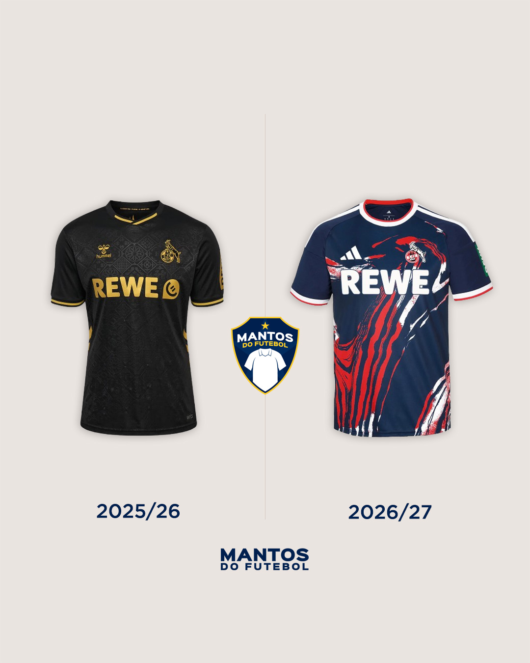 Camisa titular do Venezia FC 2026-2027 NOCTA Antes x Depois