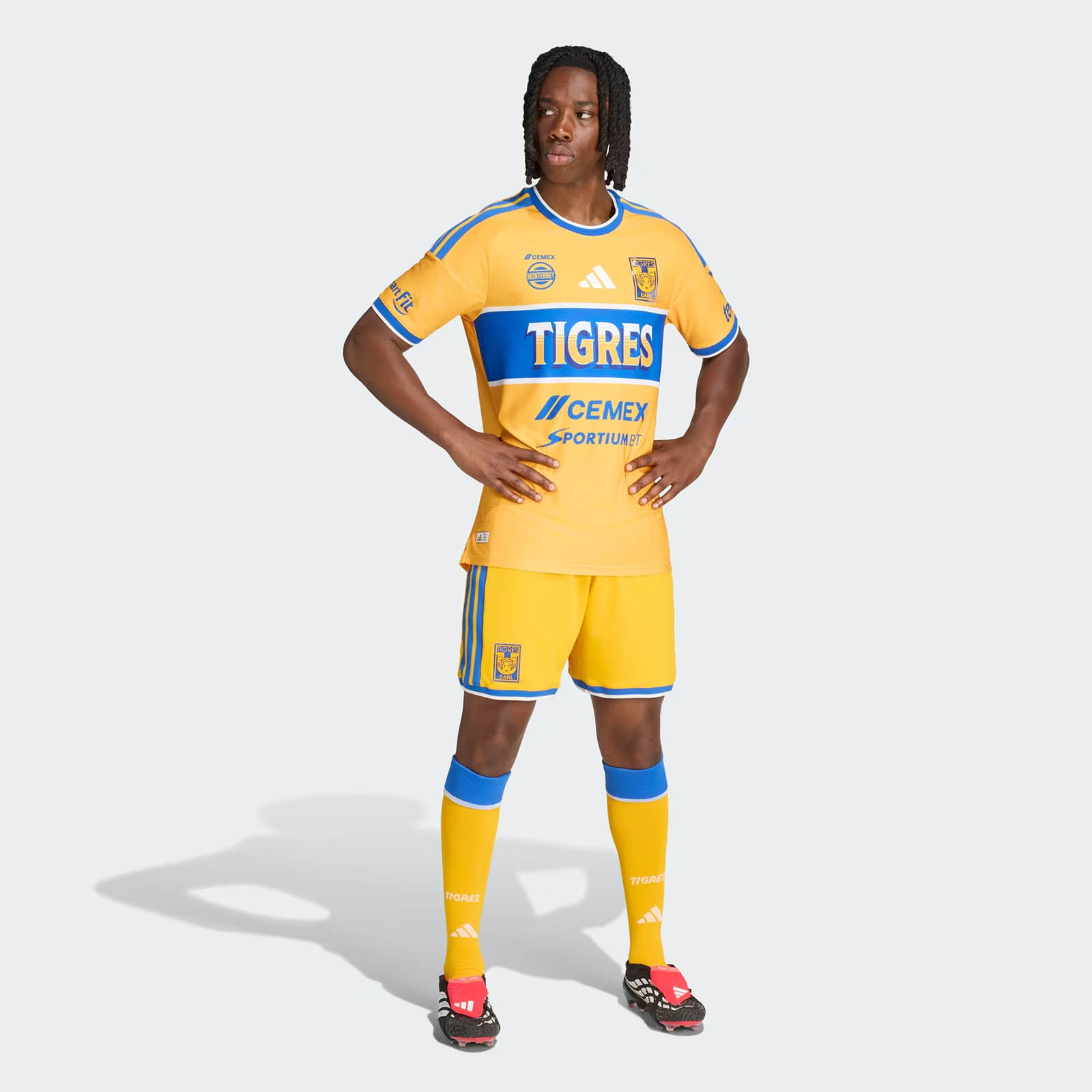 Camisa titular do Tigres 2026-2027 adidas