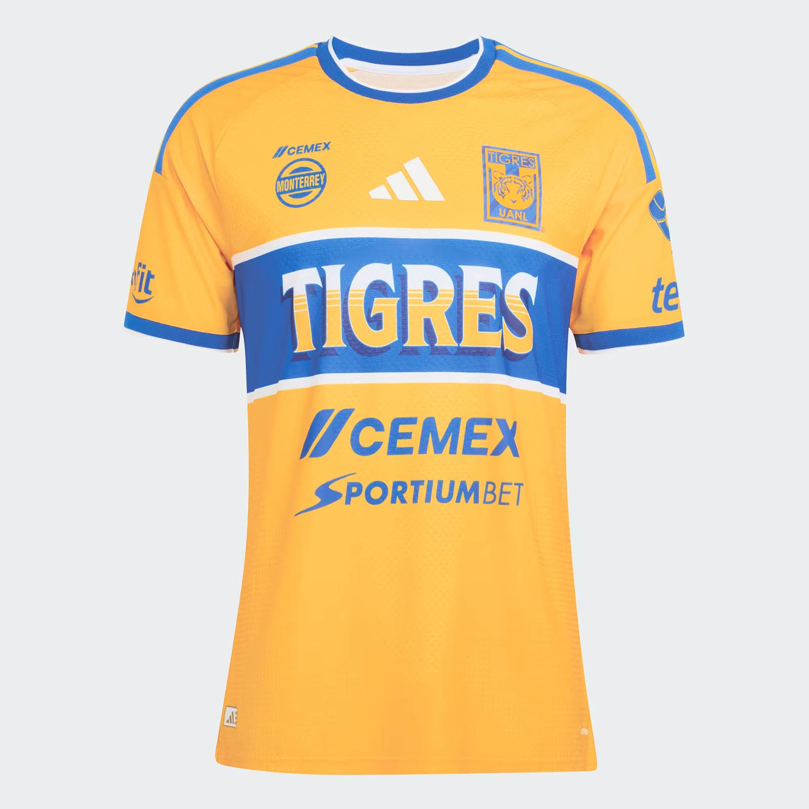 Camisa titular do Tigres 2026-2027 adidas