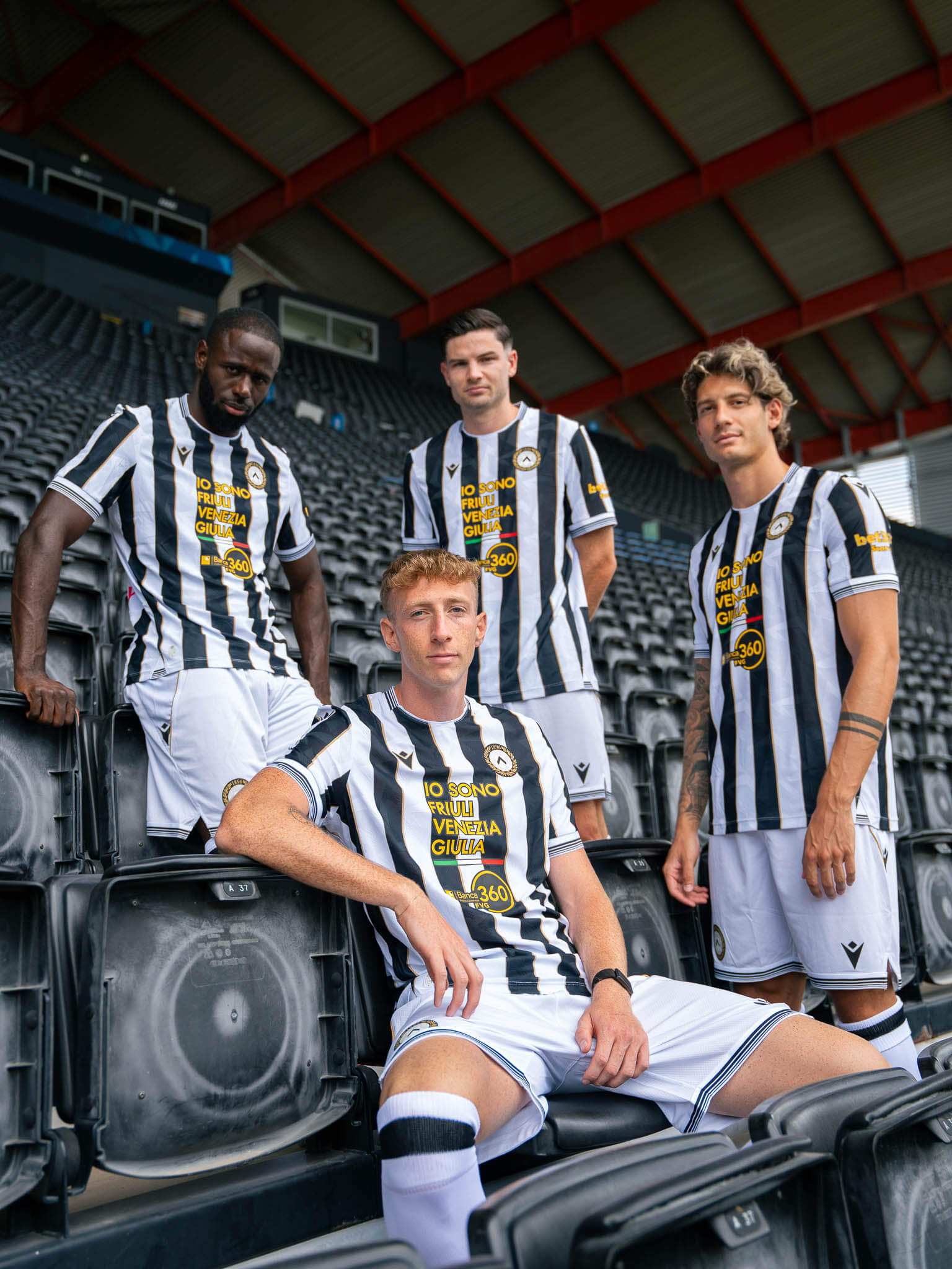 Camisa titular da Udinese 2026-2027 Macron