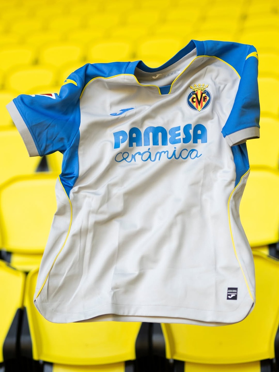 Camisa reserva villarreal 2026-2027 joma