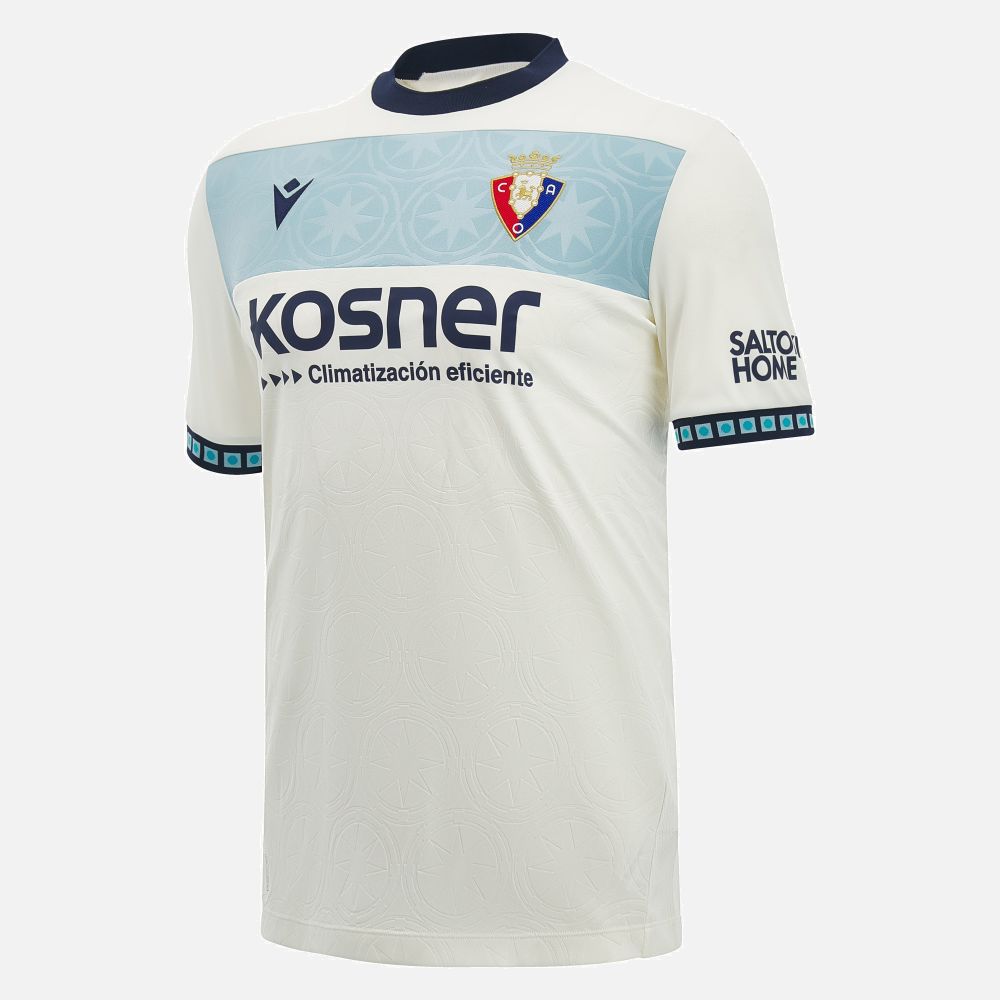 camisa reserva do osasuna 2026-2027 macron