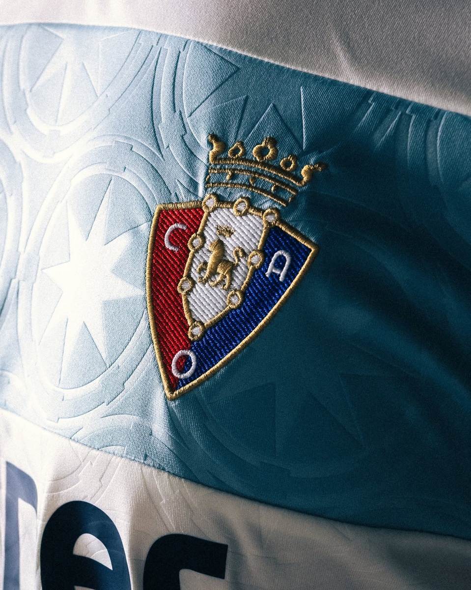 camisa reserva do osasuna 2026-2027 macron