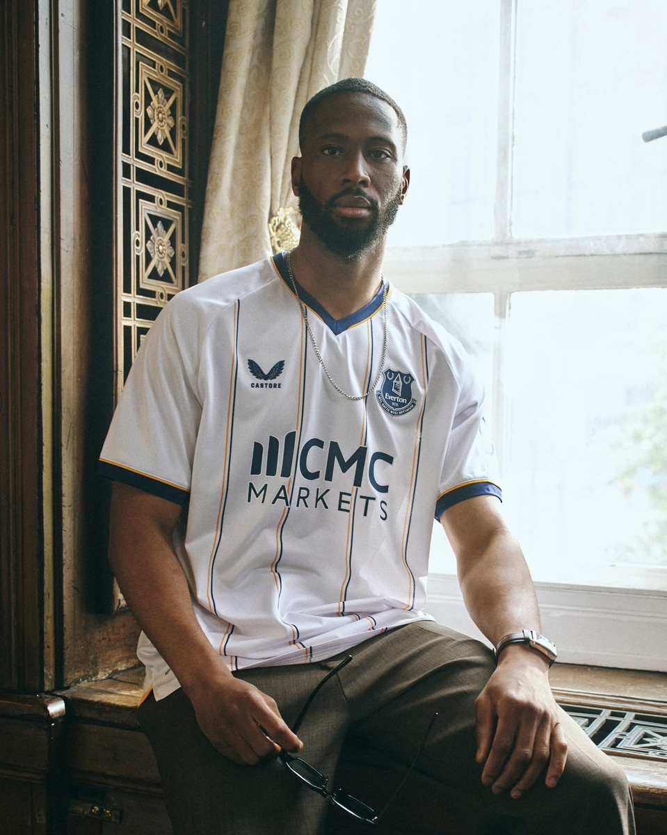 camisa reserva do Everton 2026-2027 Castore