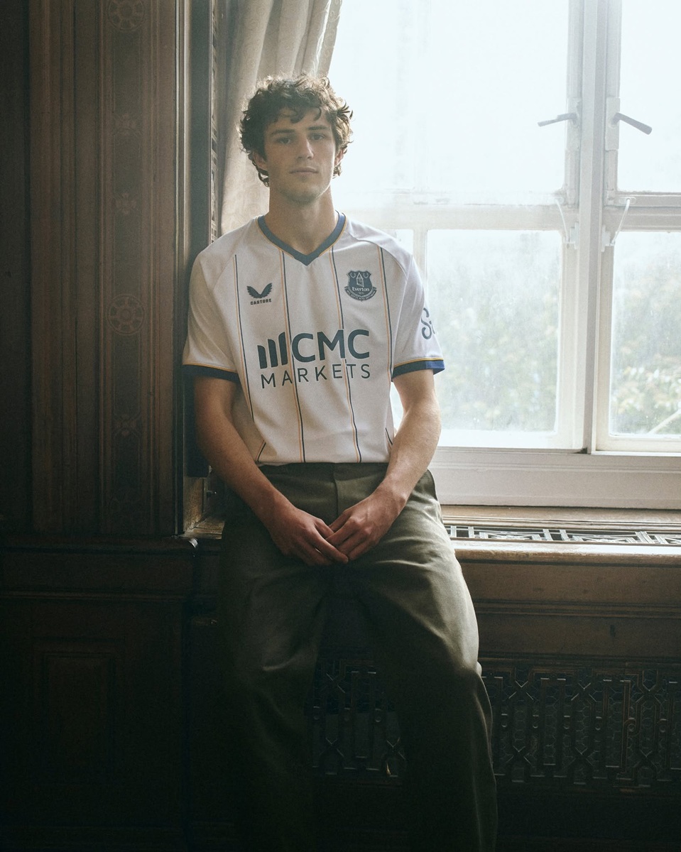 camisa reserva do Everton 2026-2027 Castore