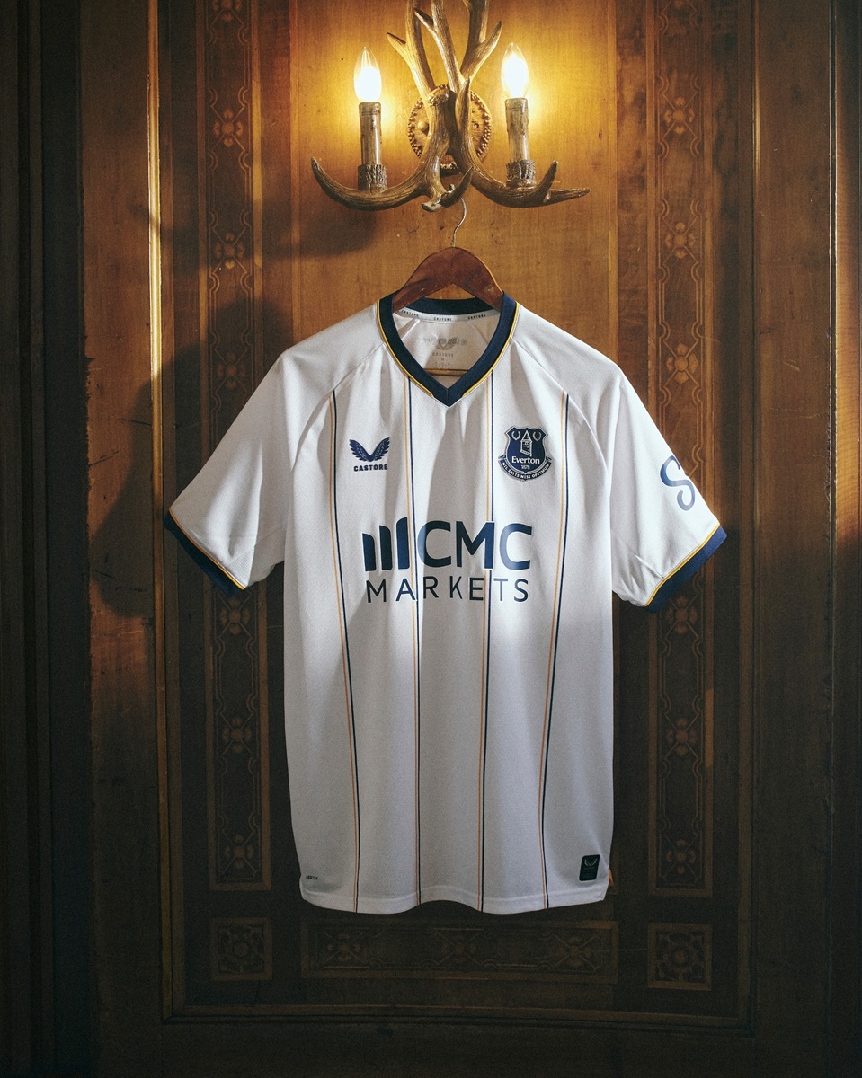 camisa reserva do Everton 2026-2027 Castore