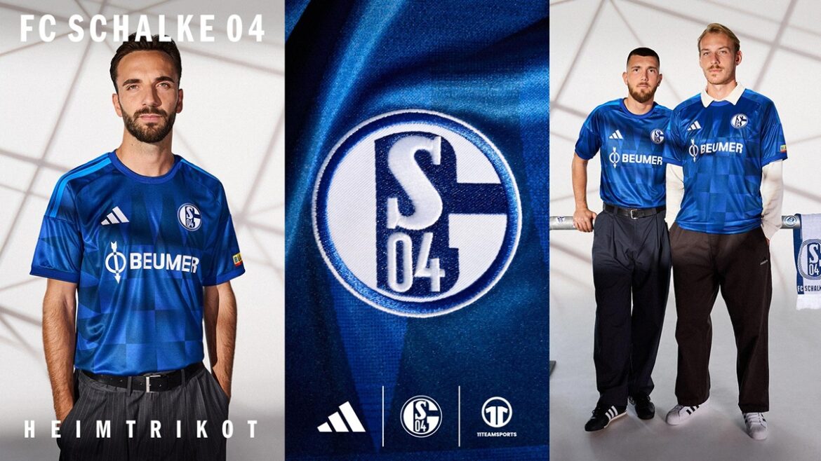 Camisa titular do Schalke 04 2026-2027 adidas