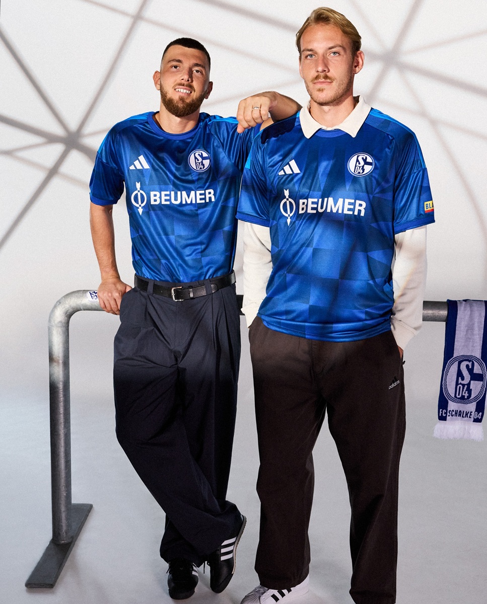 Camisa titular do Schalke 04 2026-2027 adidas
