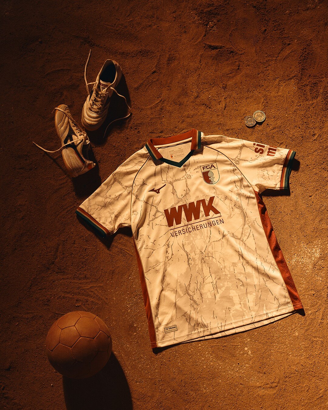 Camisa titular do FC Augsburg 2026-2027 Mizuno