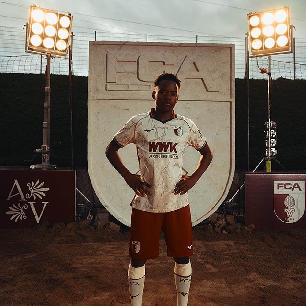 Camisa titular do FC Augsburg 2026-2027 Mizuno