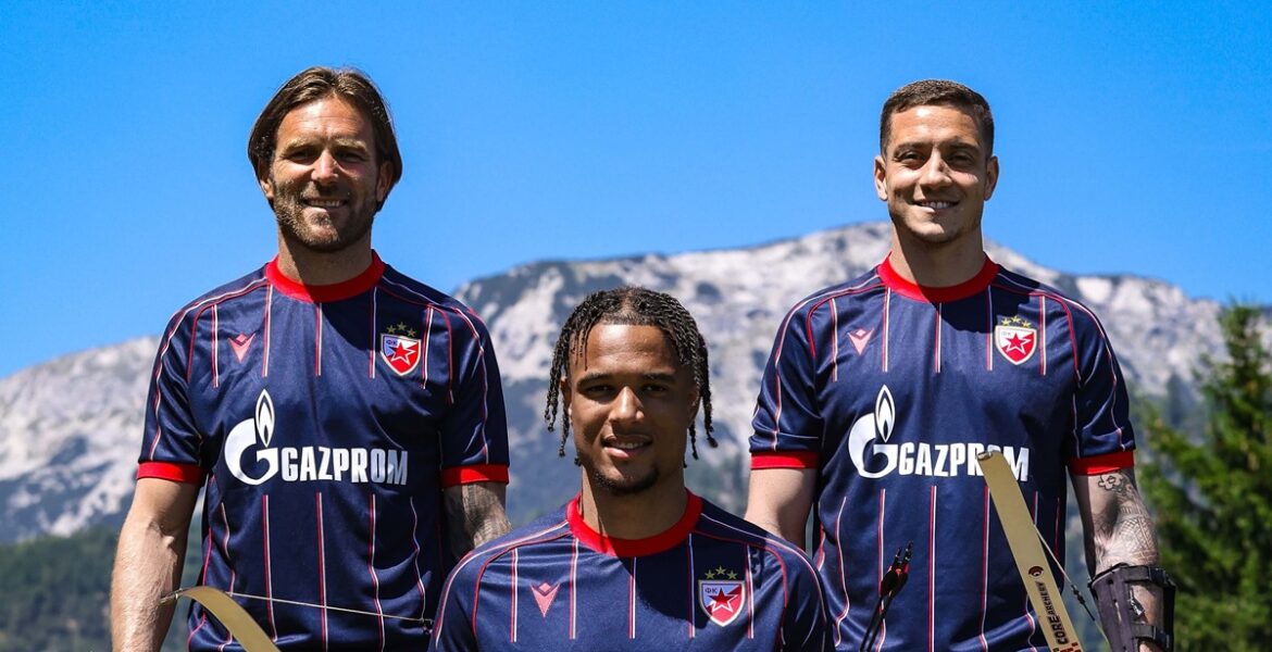Camisa reserva Estrela Vermelha 2026-2027 Macron