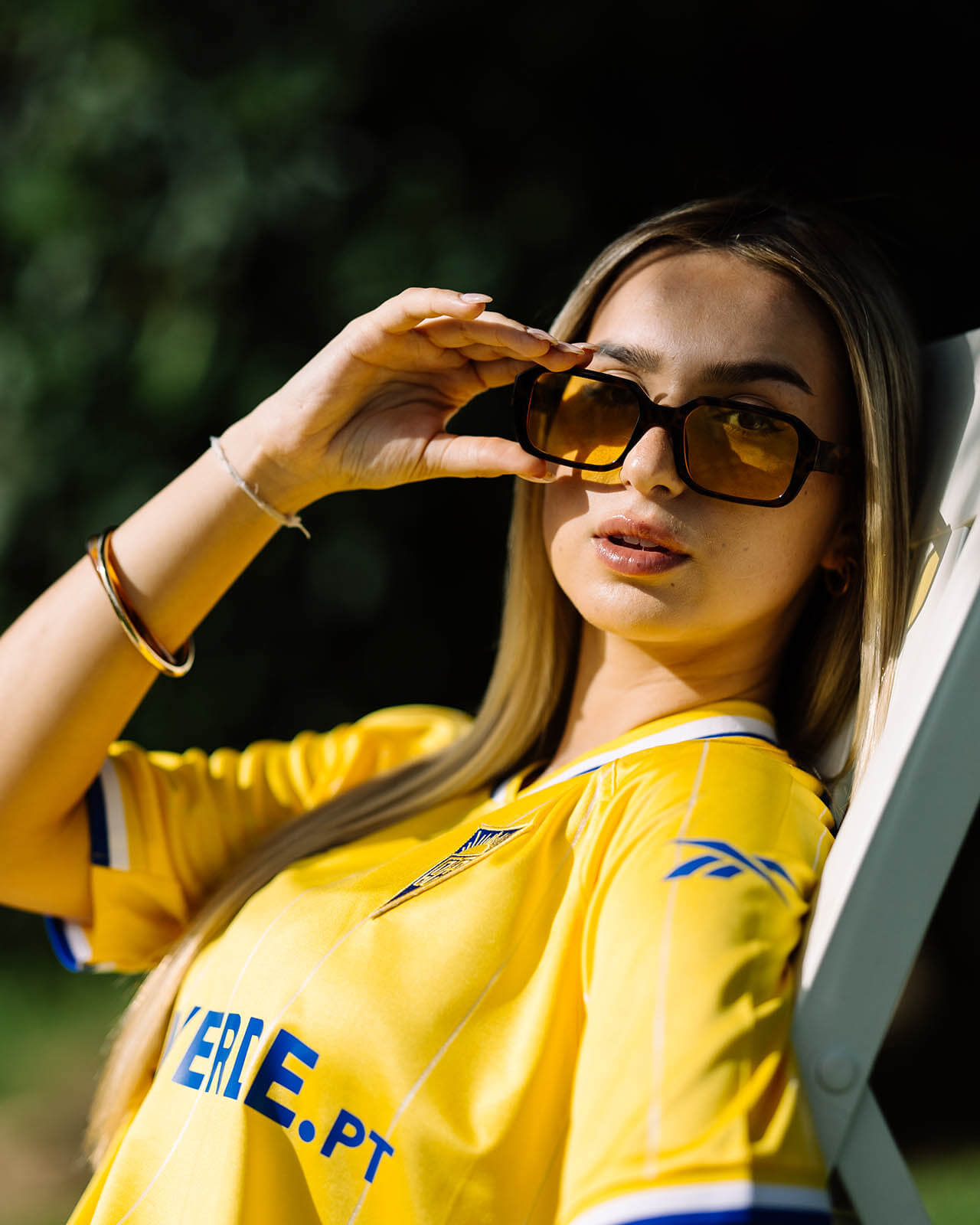Camisa titular do Estoril Praia 2026-2027 Reebok