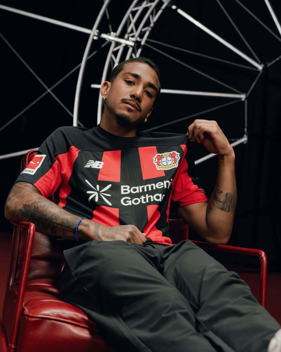 Camisa titular do Bayer Leverkusen 2026-2027 New Balance
