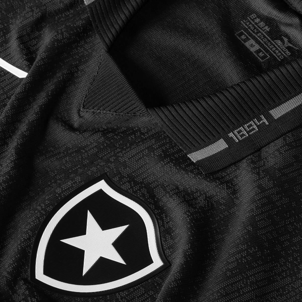 Camisa preta botafogo 2026-2027 mizuno