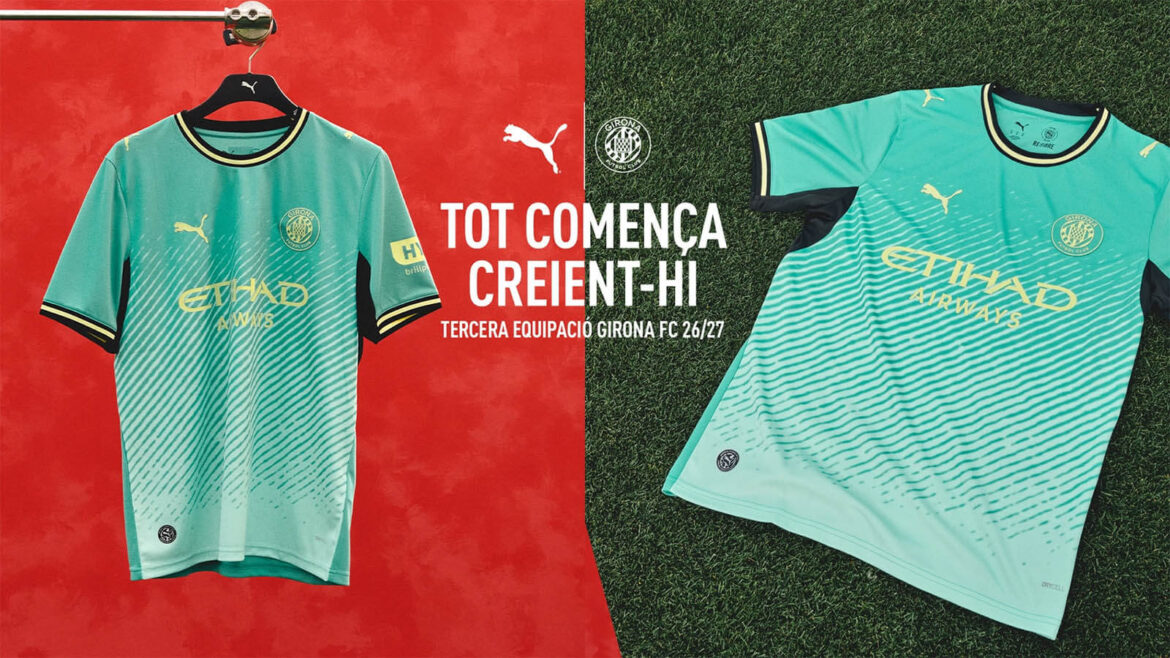 Terceira camisa do Girona FC 2026-2027 PUMA