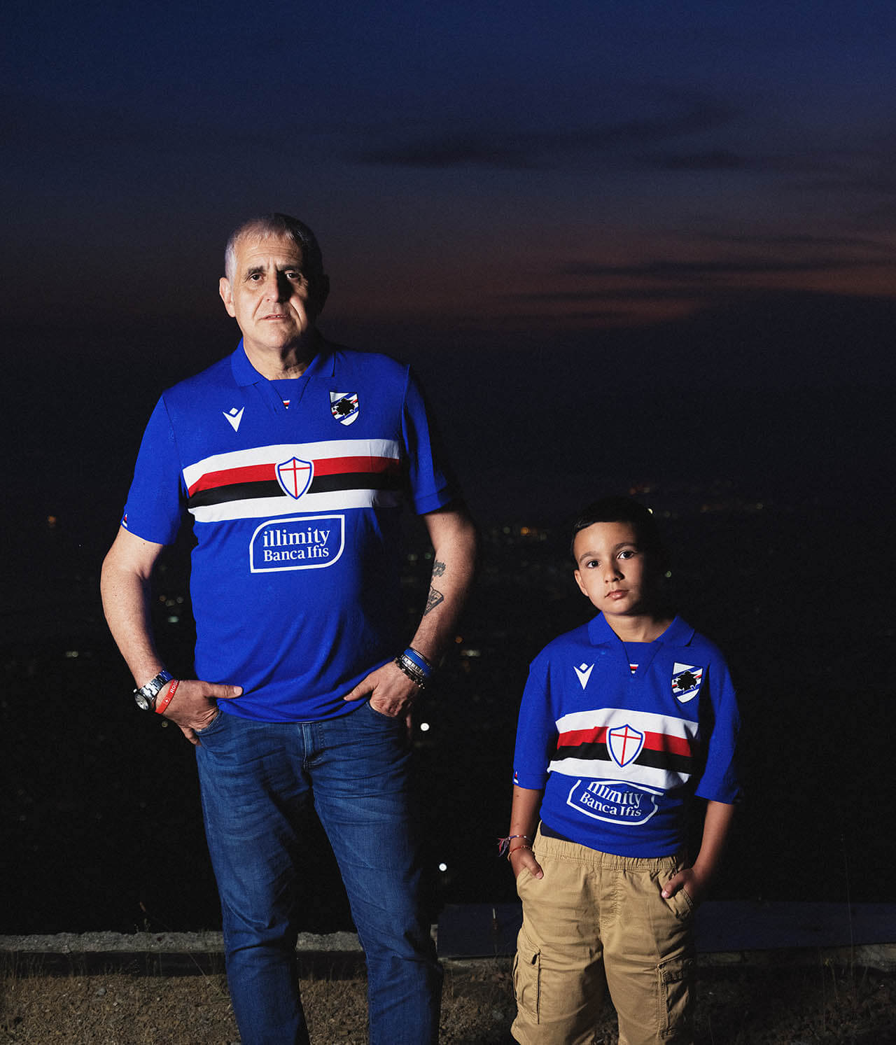 Camisa titular da Sampdoria 2026-2027 Macron