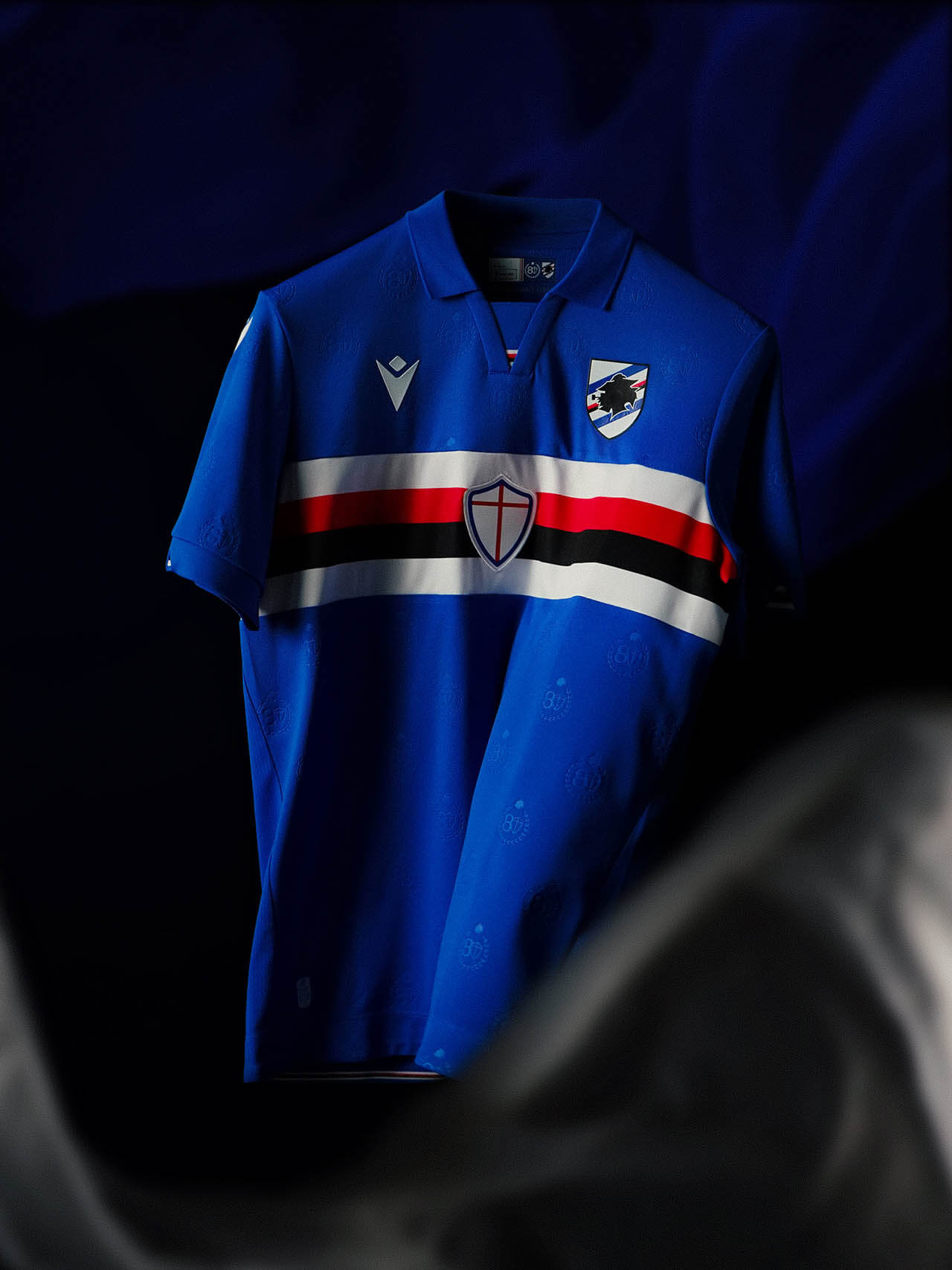 Camisa titular da Sampdoria 2026-2027 Macron