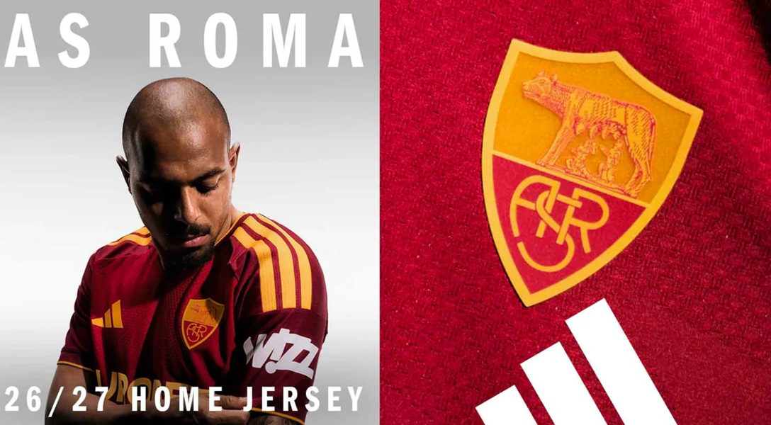 Camisa titular AS Roma 2026-2027 adidas