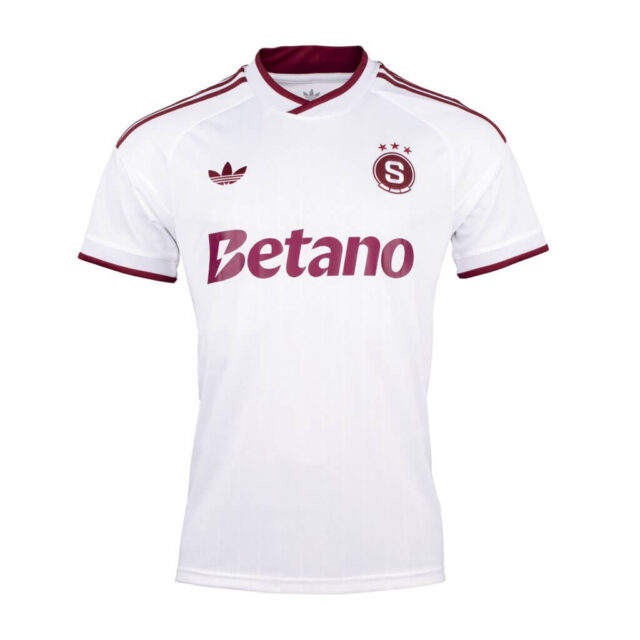 Camisa reserva do Sparta Praga 2026-2027 adidas