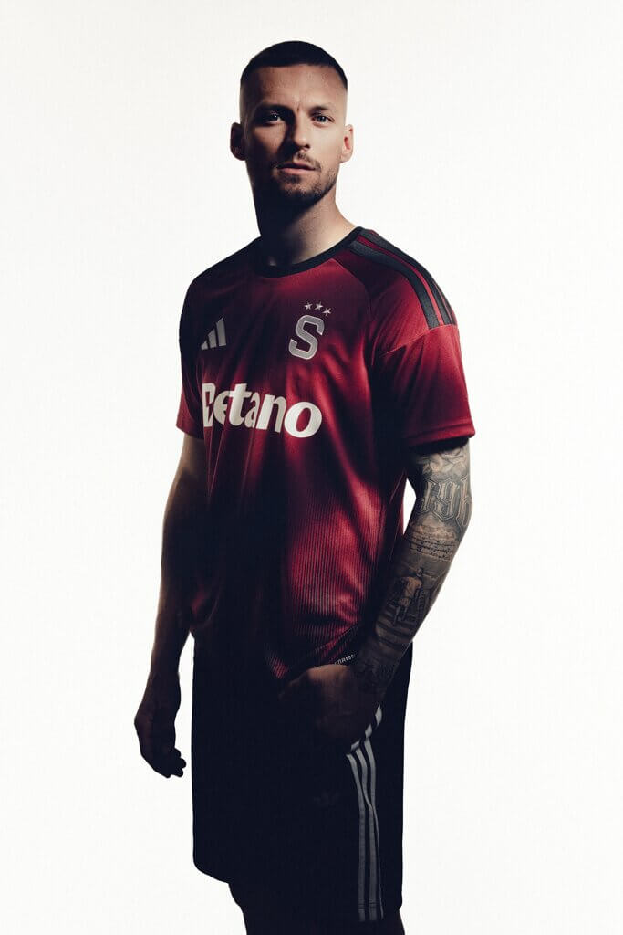 Camisa titular do Sparta Praga 2026-2027 adidas