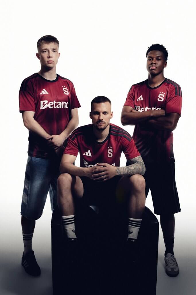 Camisa titular do Sparta Praga 2026-2027 adidas