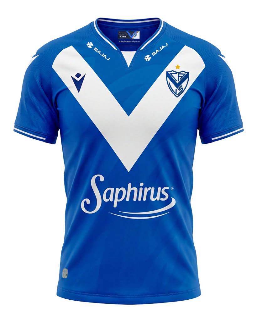 Camisa reserva do Velez Sarsfield 2026-2027 Macron