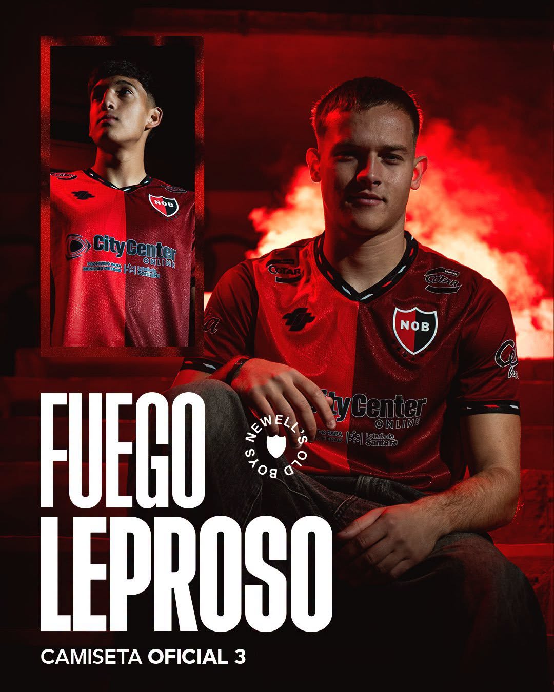 Terceira camisa do Newells Old Boys 2026-2027 Aifit