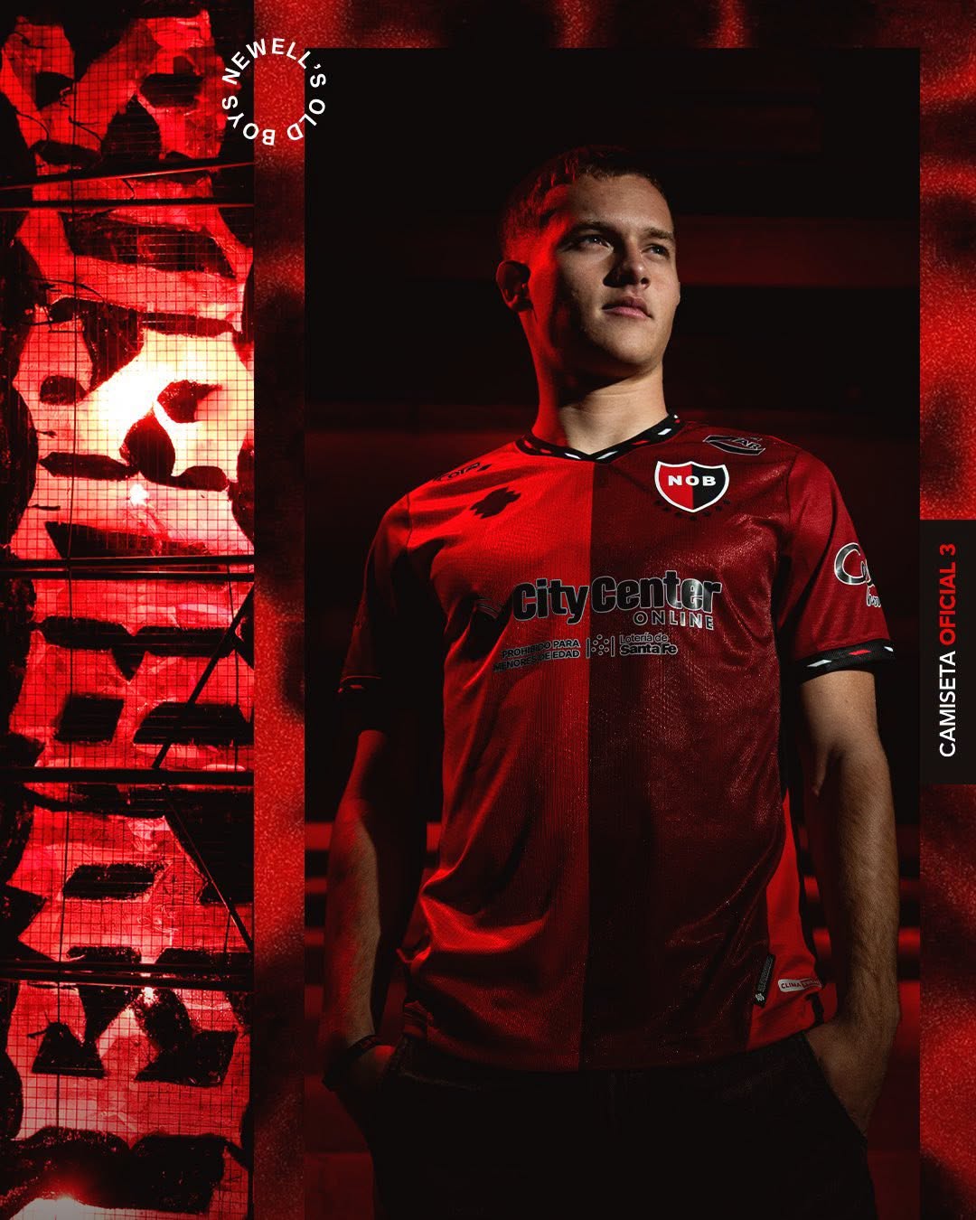 Terceira camisa do Newells Old Boys 2026-2027 Aifit